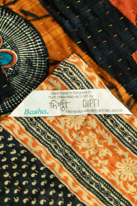 Jubilee Large Kantha Throw Blanket