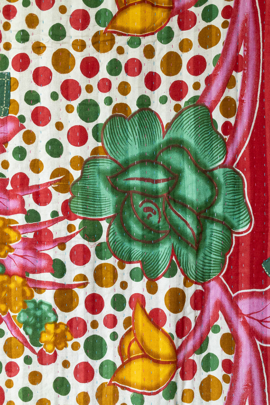 Juniper Kantha Christmas Throw