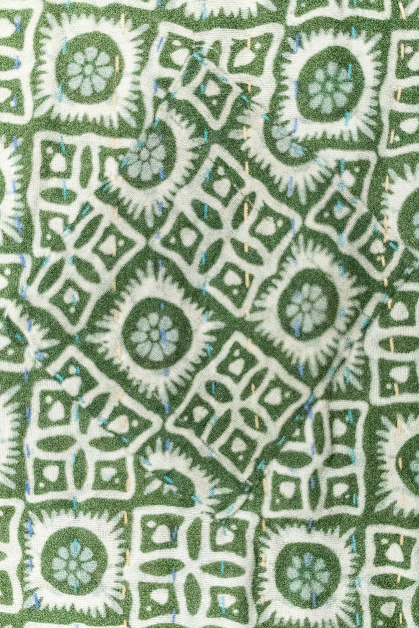 Juniper Holiday Kantha Blanket