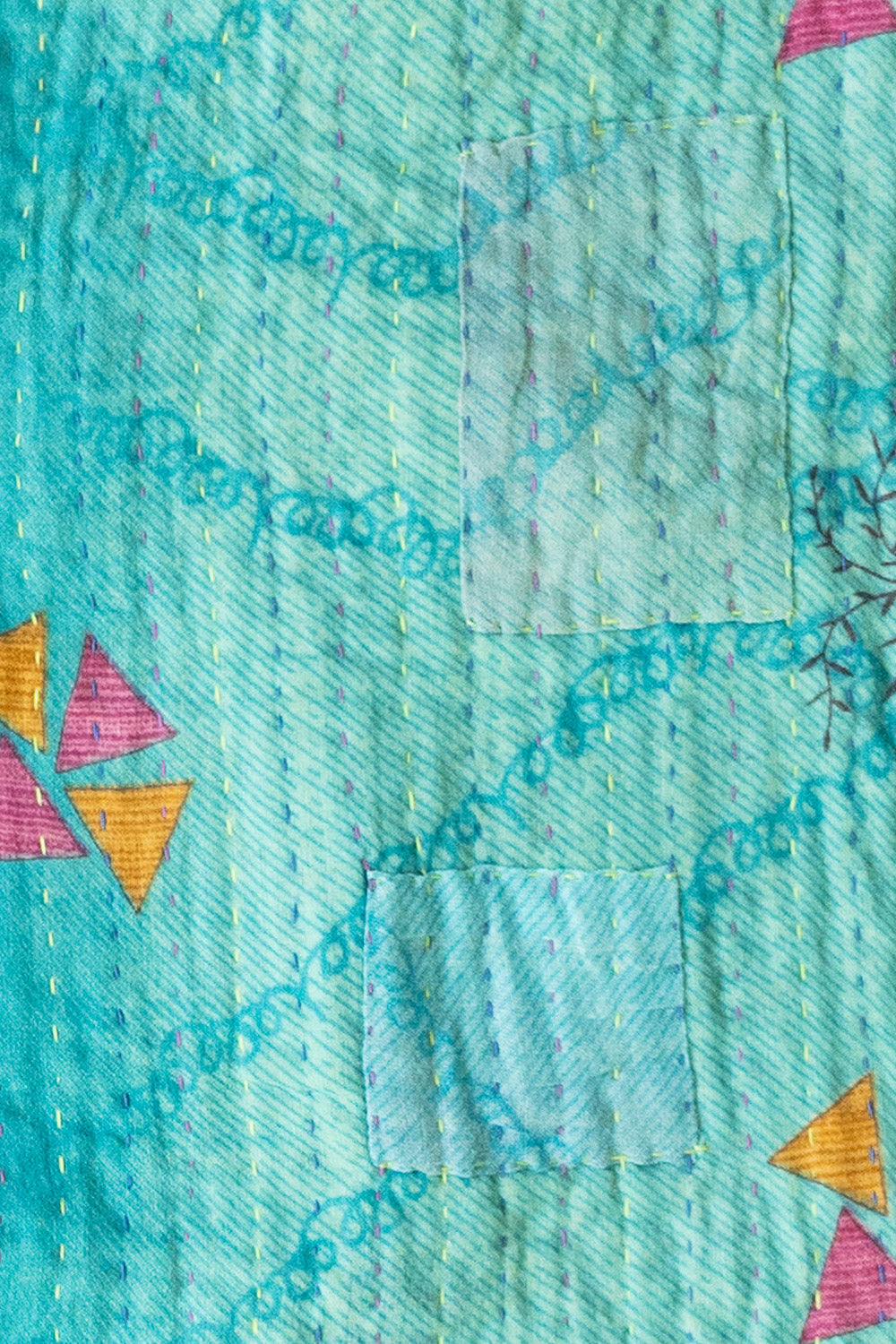 Kantha Table Runner Cotton K7