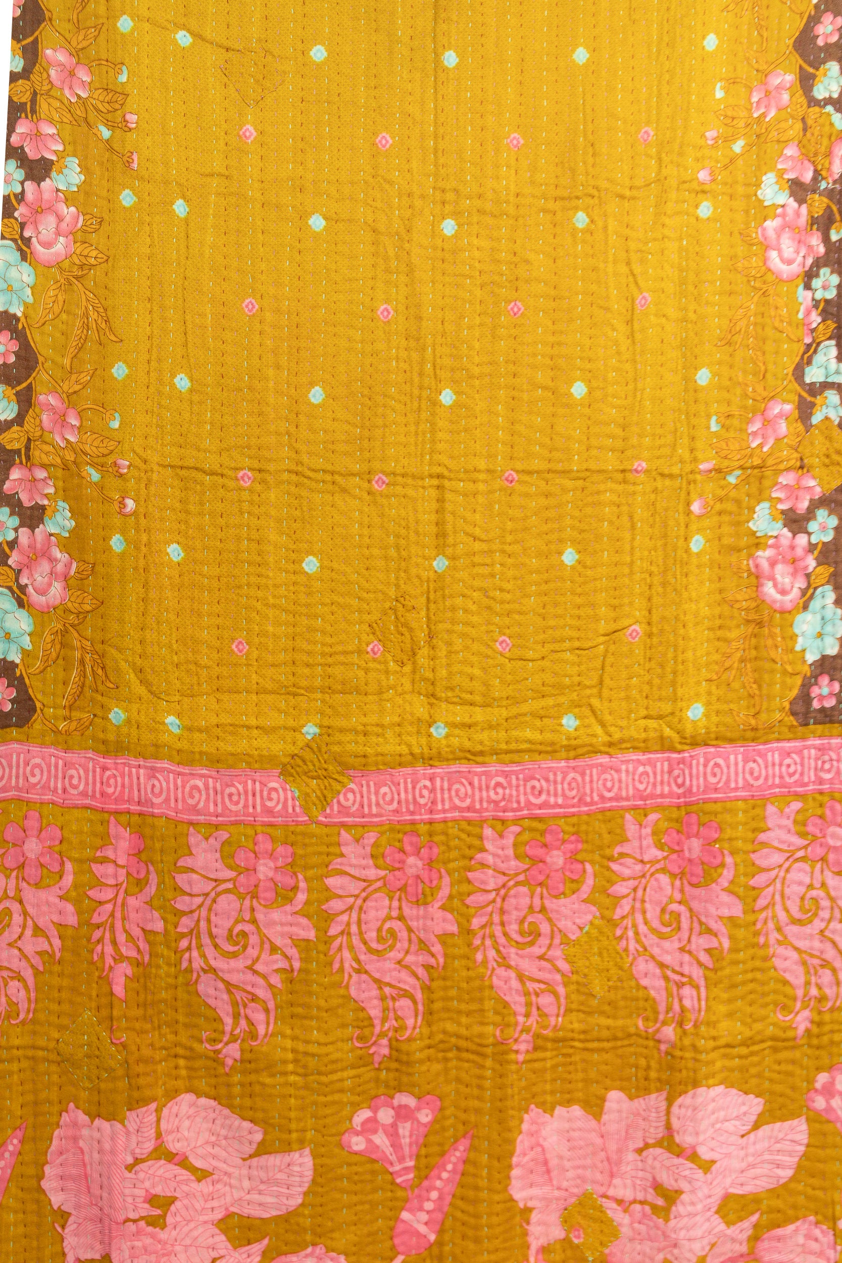 Kaleidescope Kantha Throw