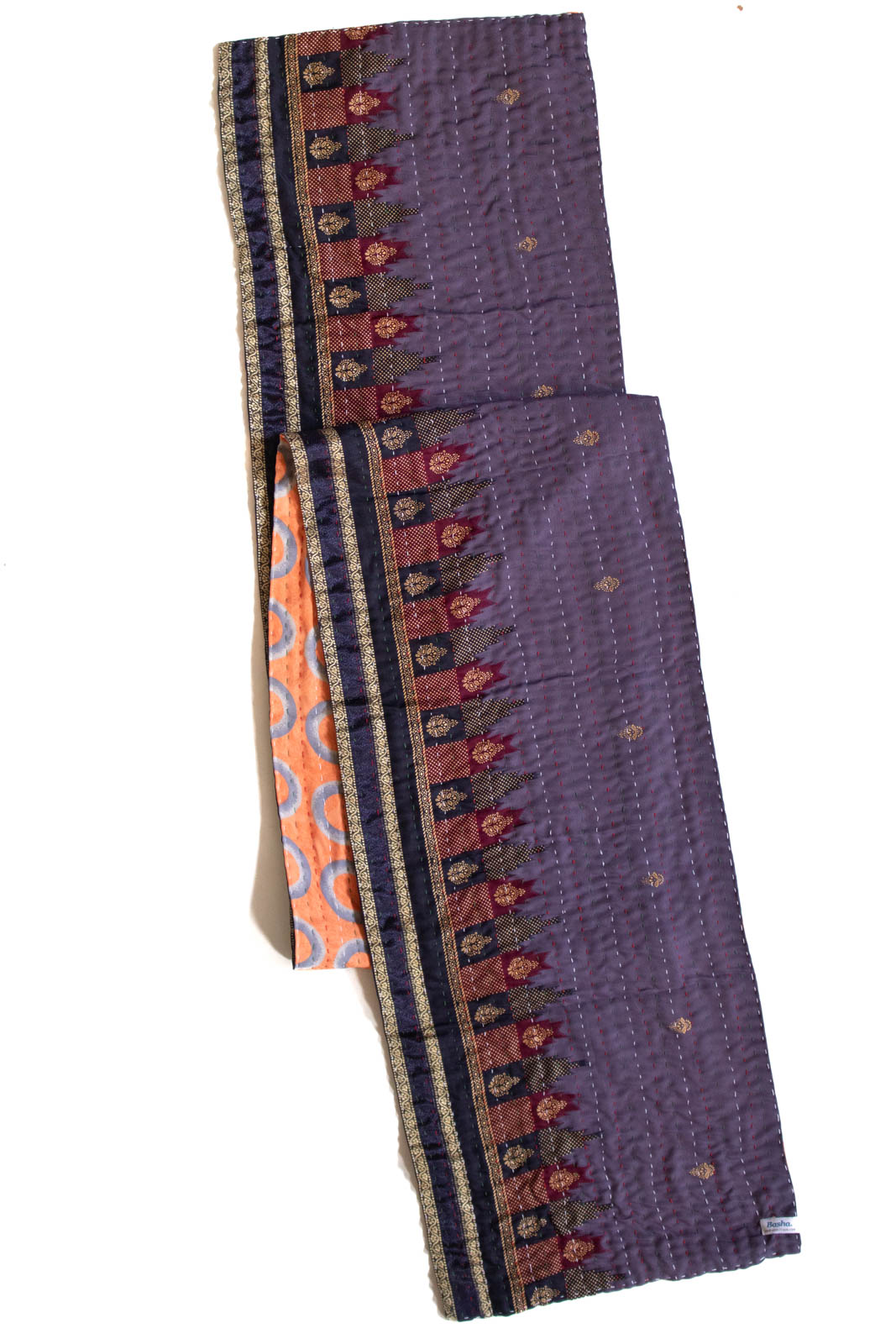 Kantha Table Runner Silk Blend B3