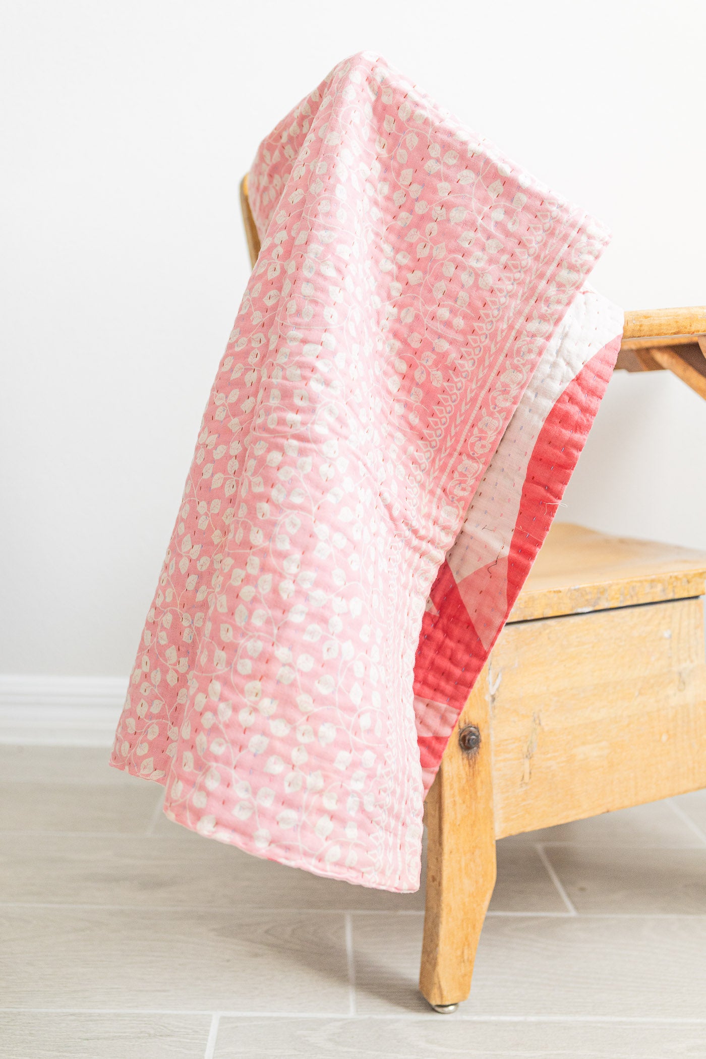 Adore No. 4 Kantha Baby Blanket