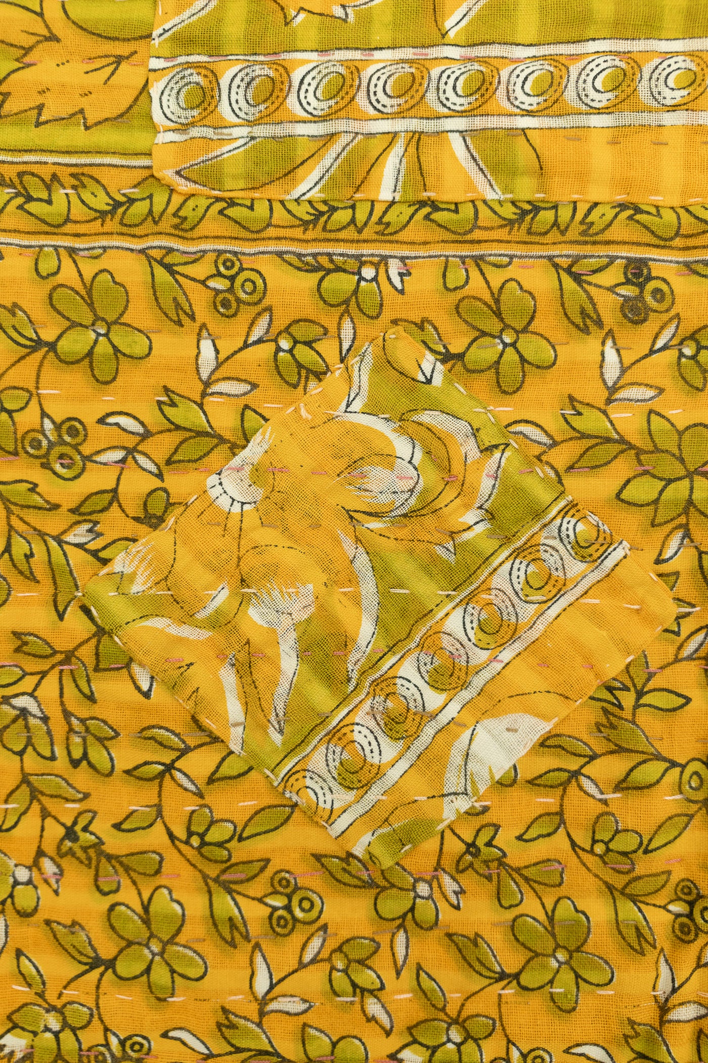 Adore No. 5 Kantha Baby Blanket