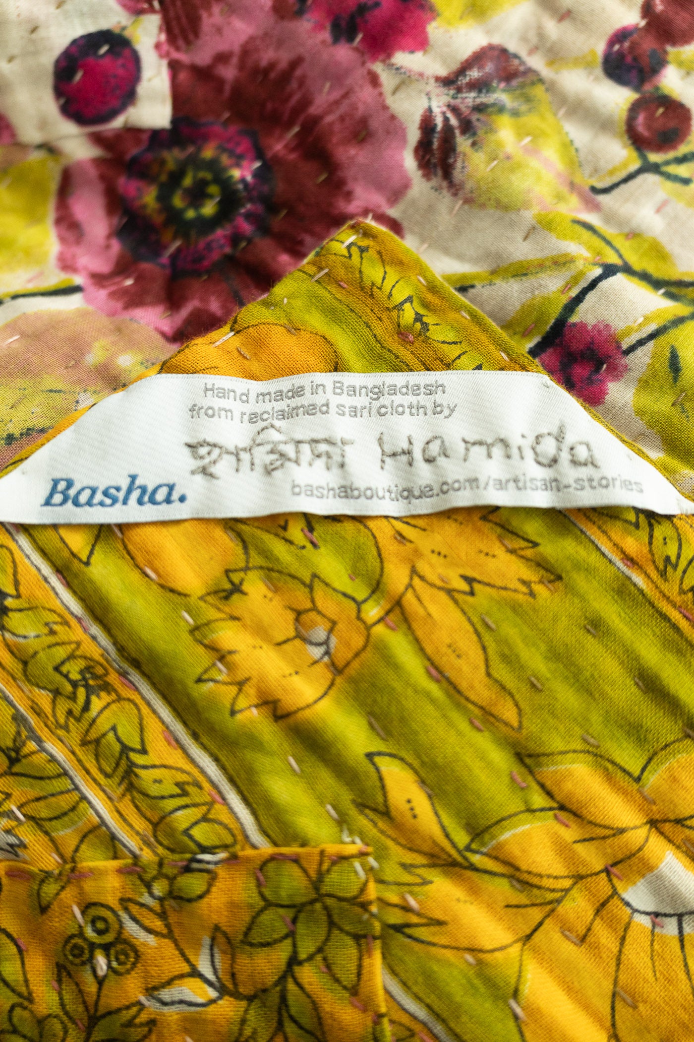 Adore No. 5 Kantha Baby Blanket