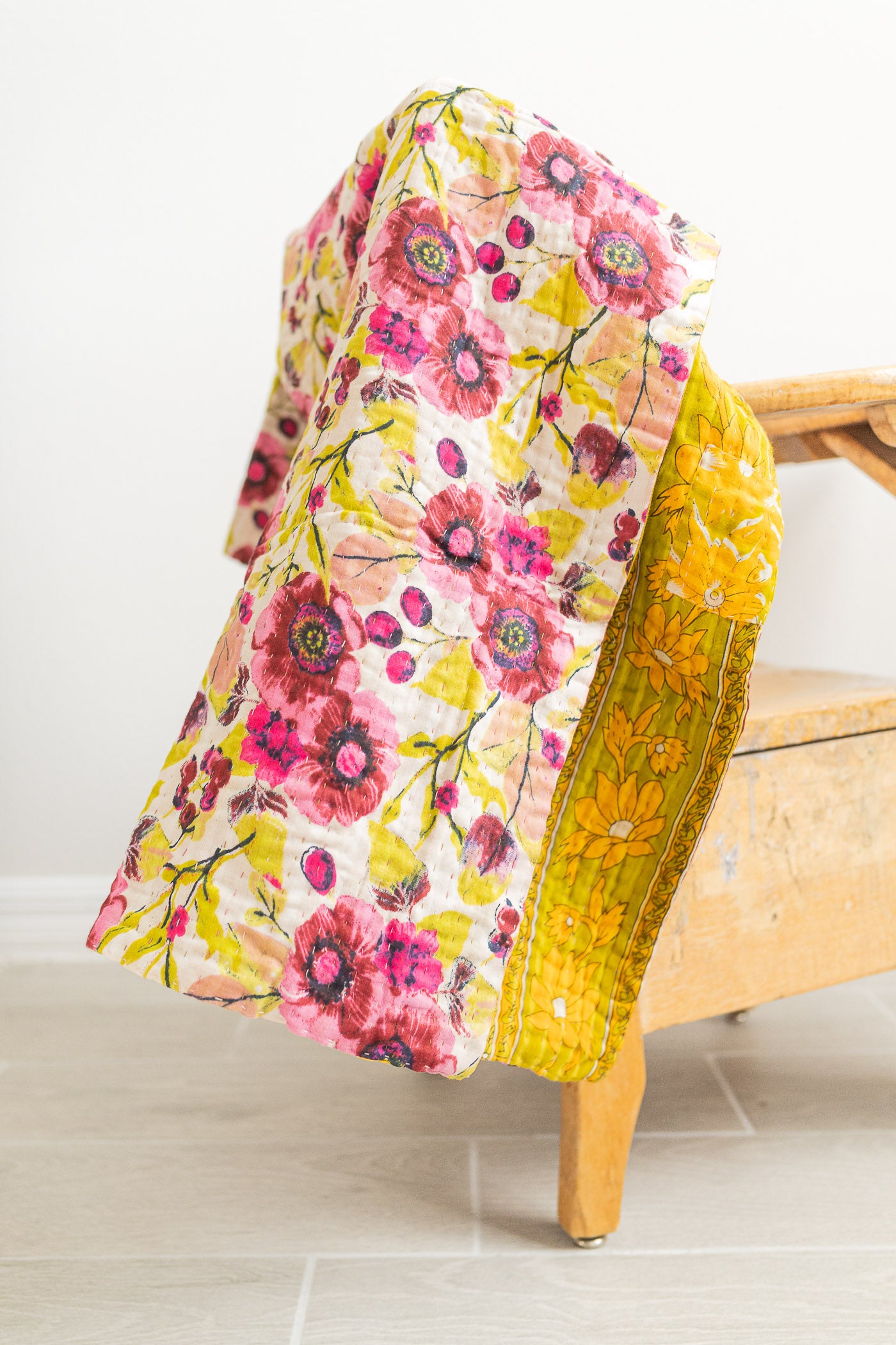 Adore No. 5 Kantha Baby Blanket