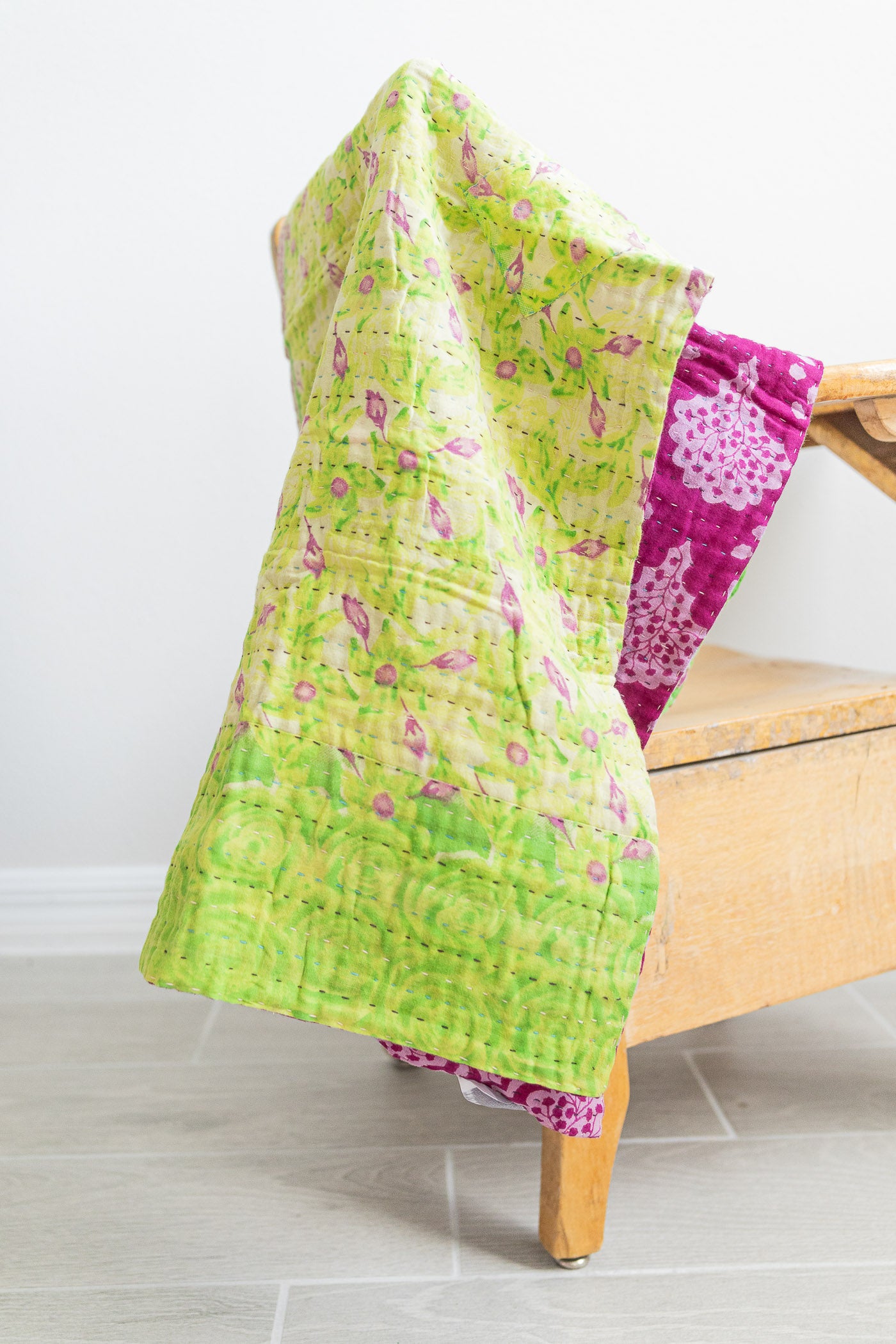 Babe No. 3 Kantha Baby Blanket