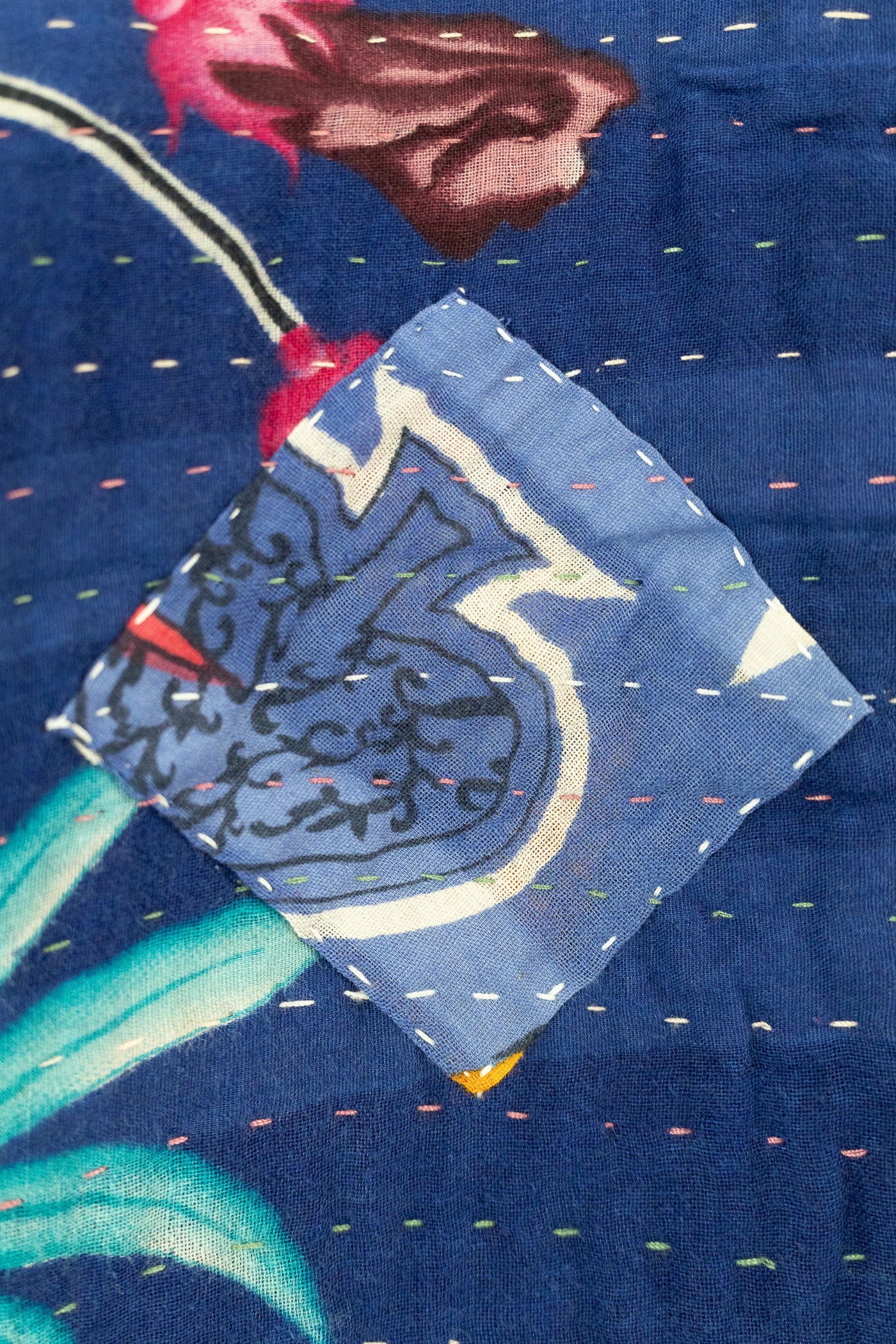 Bliss No. 2 Kantha Baby Blanket