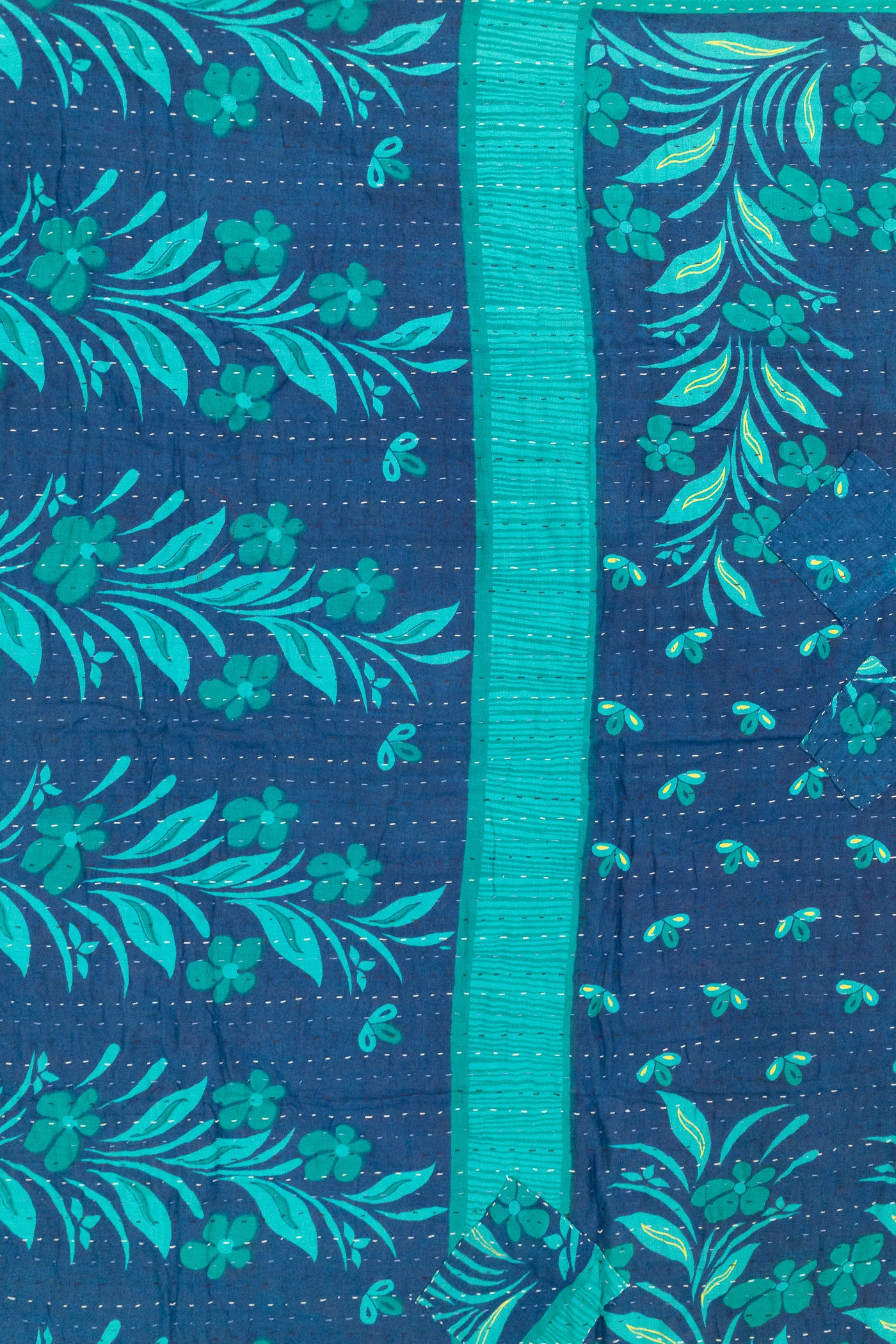 Charm No. 6 Kantha Baby Blanket