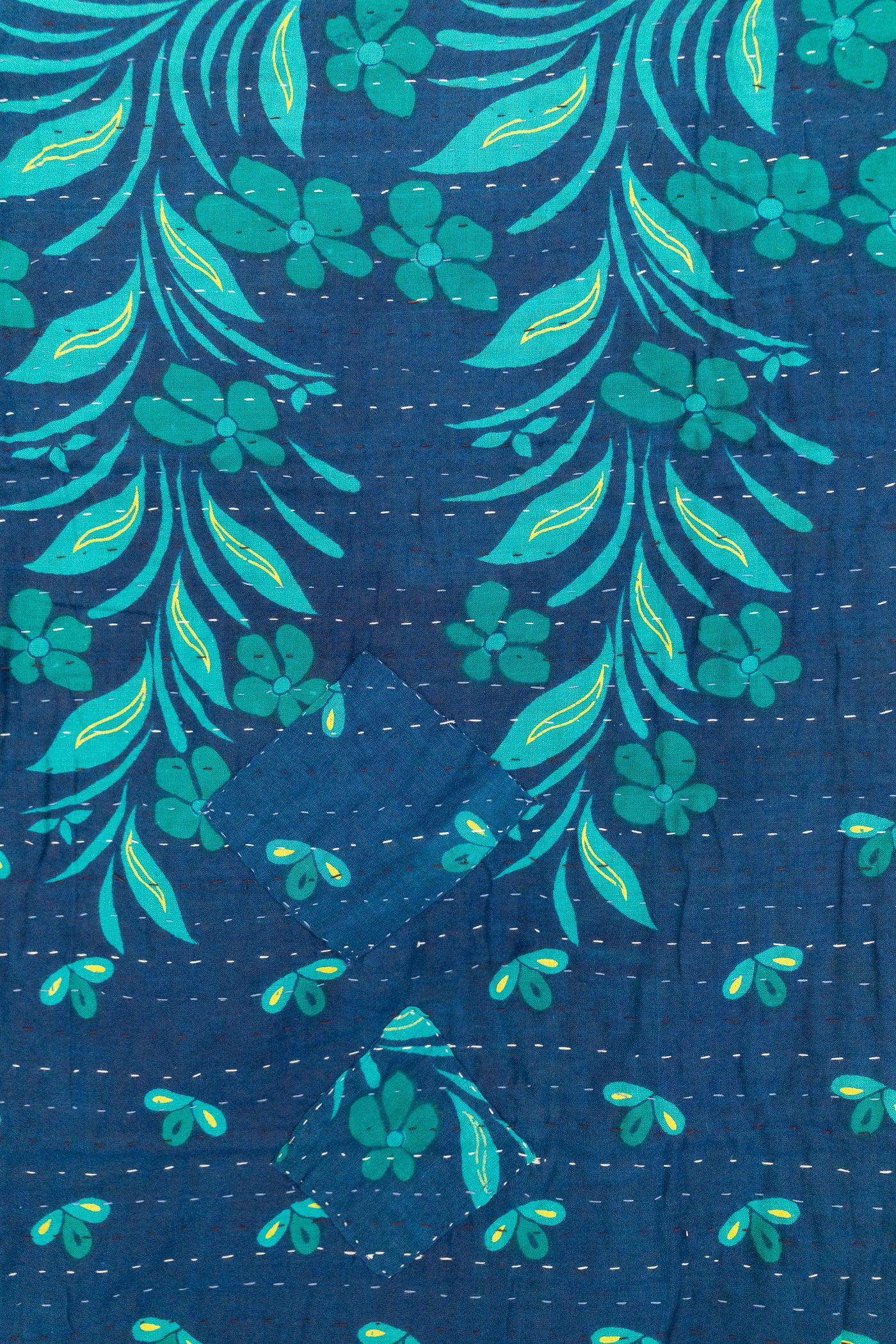 Charm No. 6 Kantha Baby Blanket