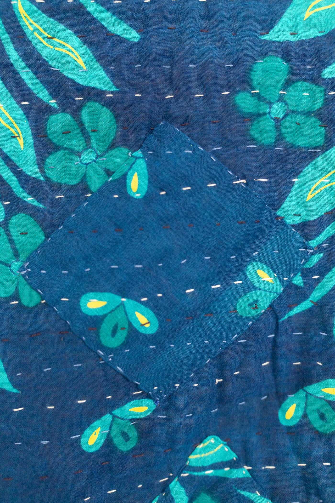 Charm No. 6 Kantha Baby Blanket