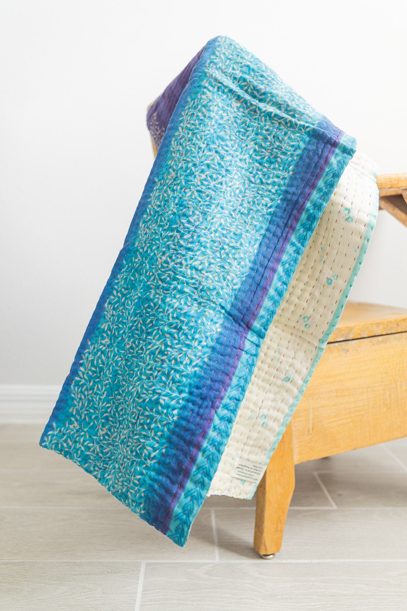 Dear No. 2 Kantha Baby Blanket