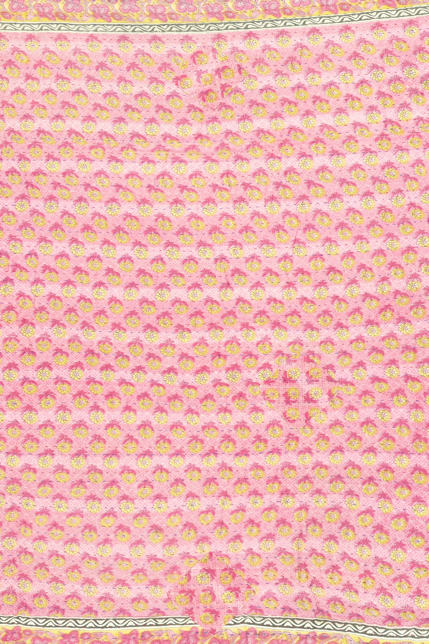 Dreamy No. 7 Kantha Baby Blanket