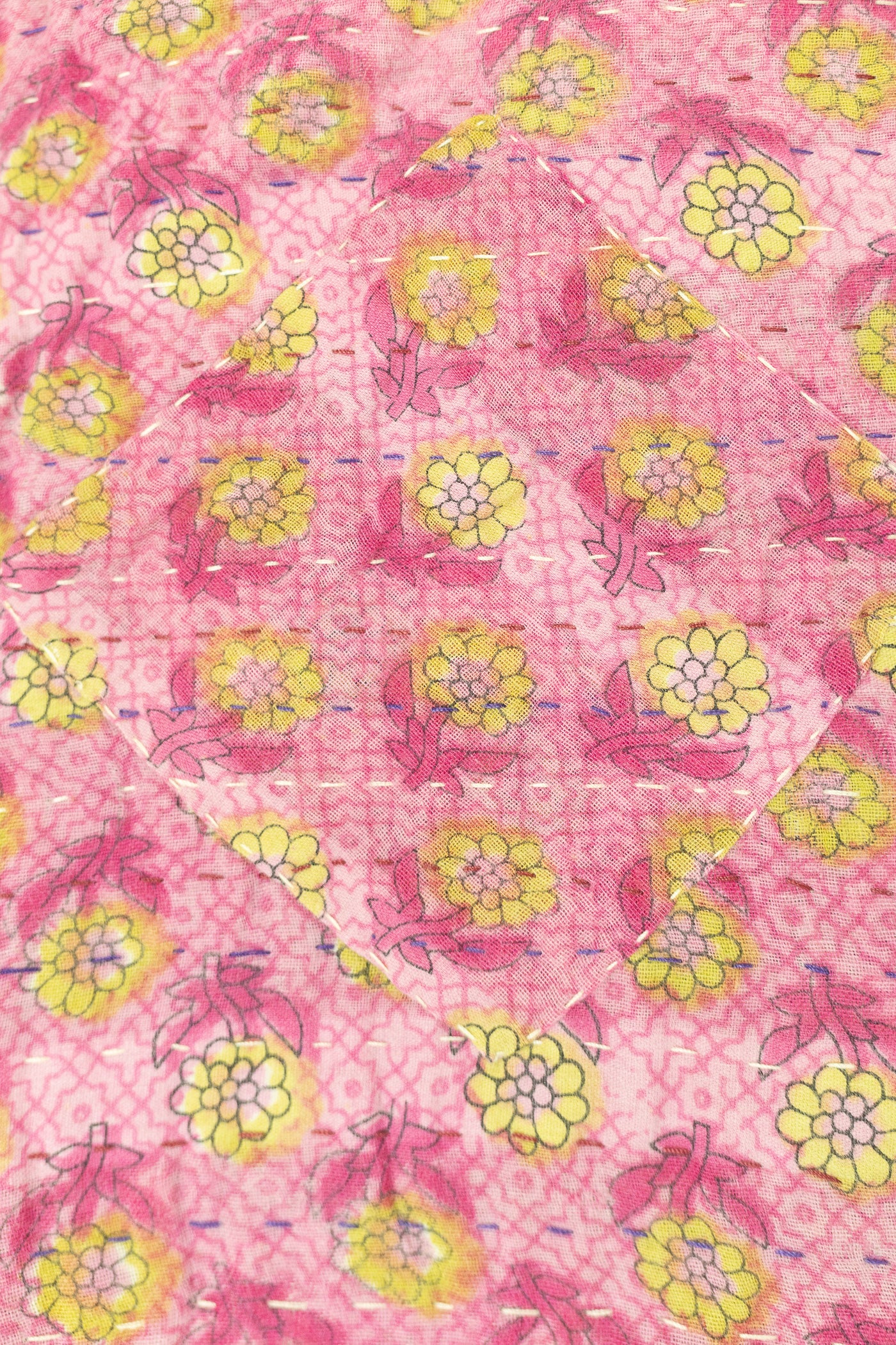 Dreamy No. 7 Kantha Baby Blanket