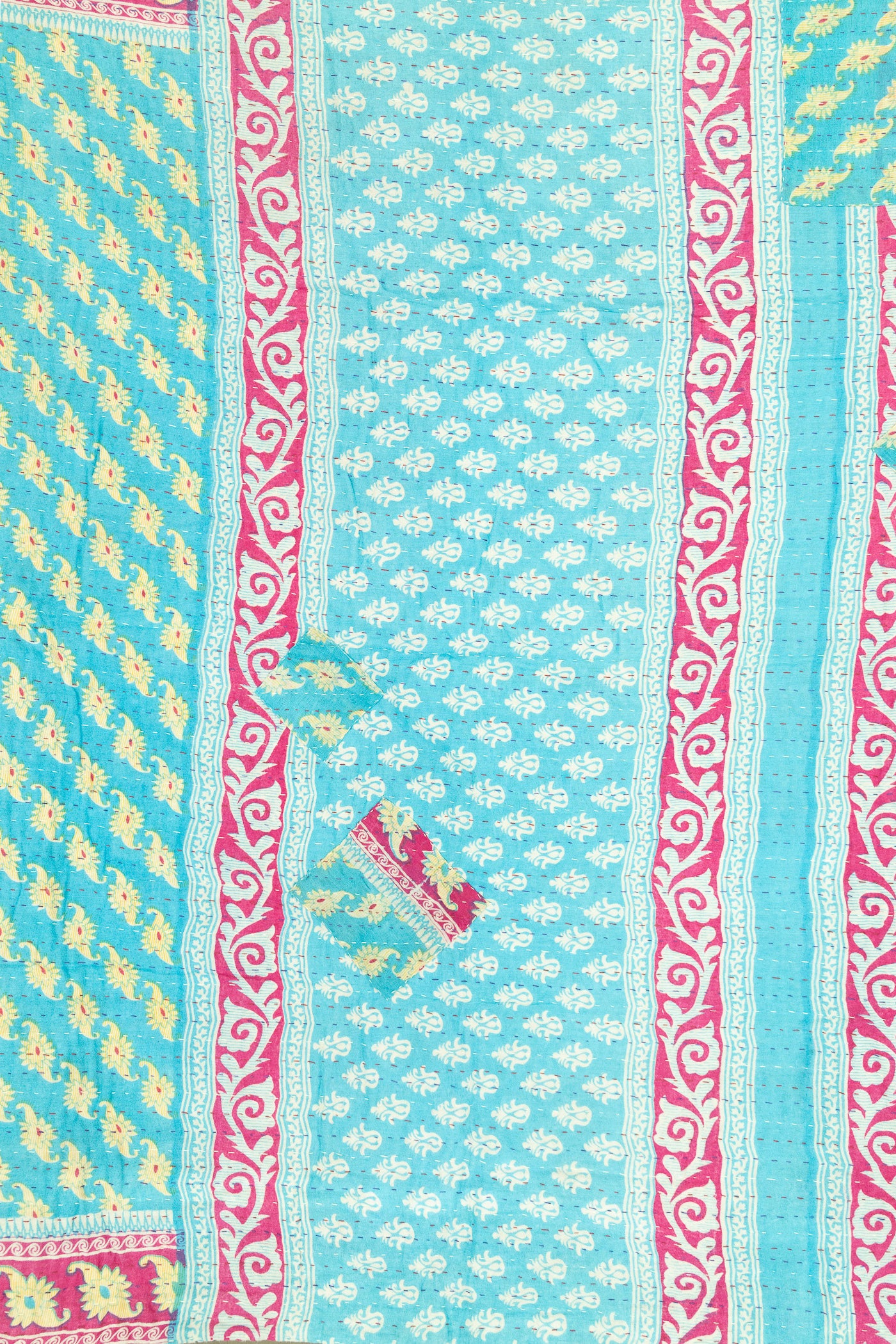 Dreamy No. 7 Kantha Baby Blanket