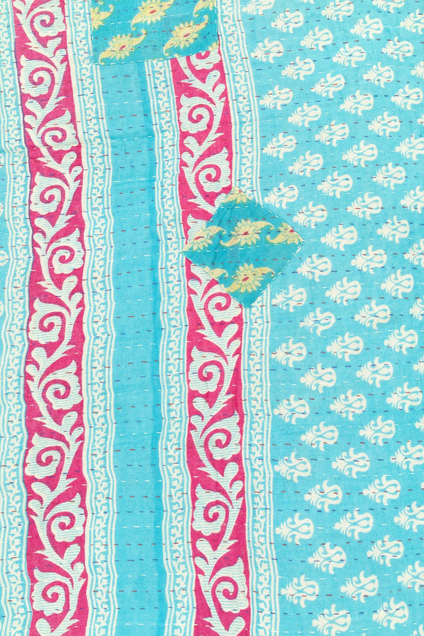 Dreamy No. 7 Kantha Baby Blanket