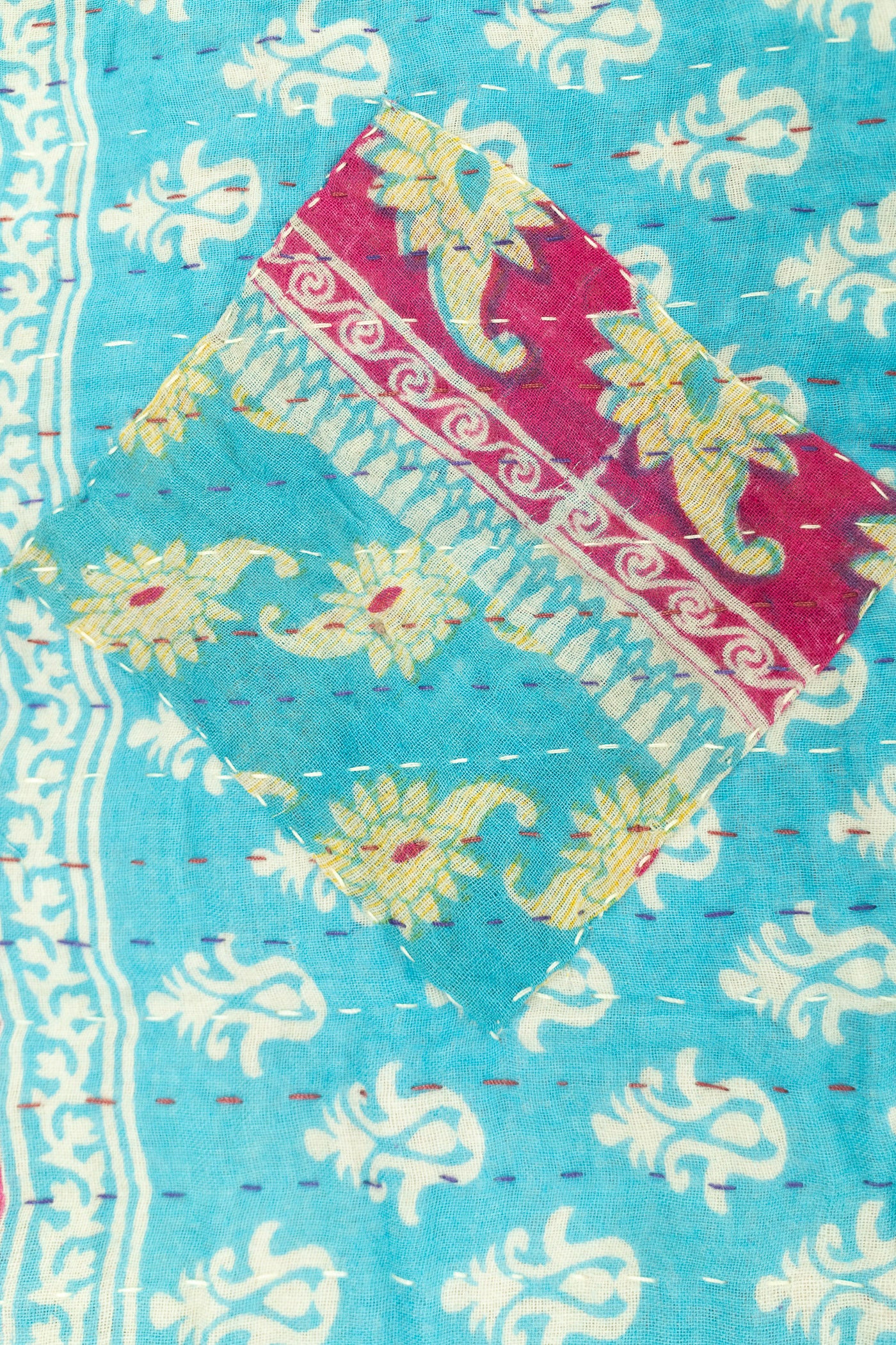 Dreamy No. 7 Kantha Baby Blanket