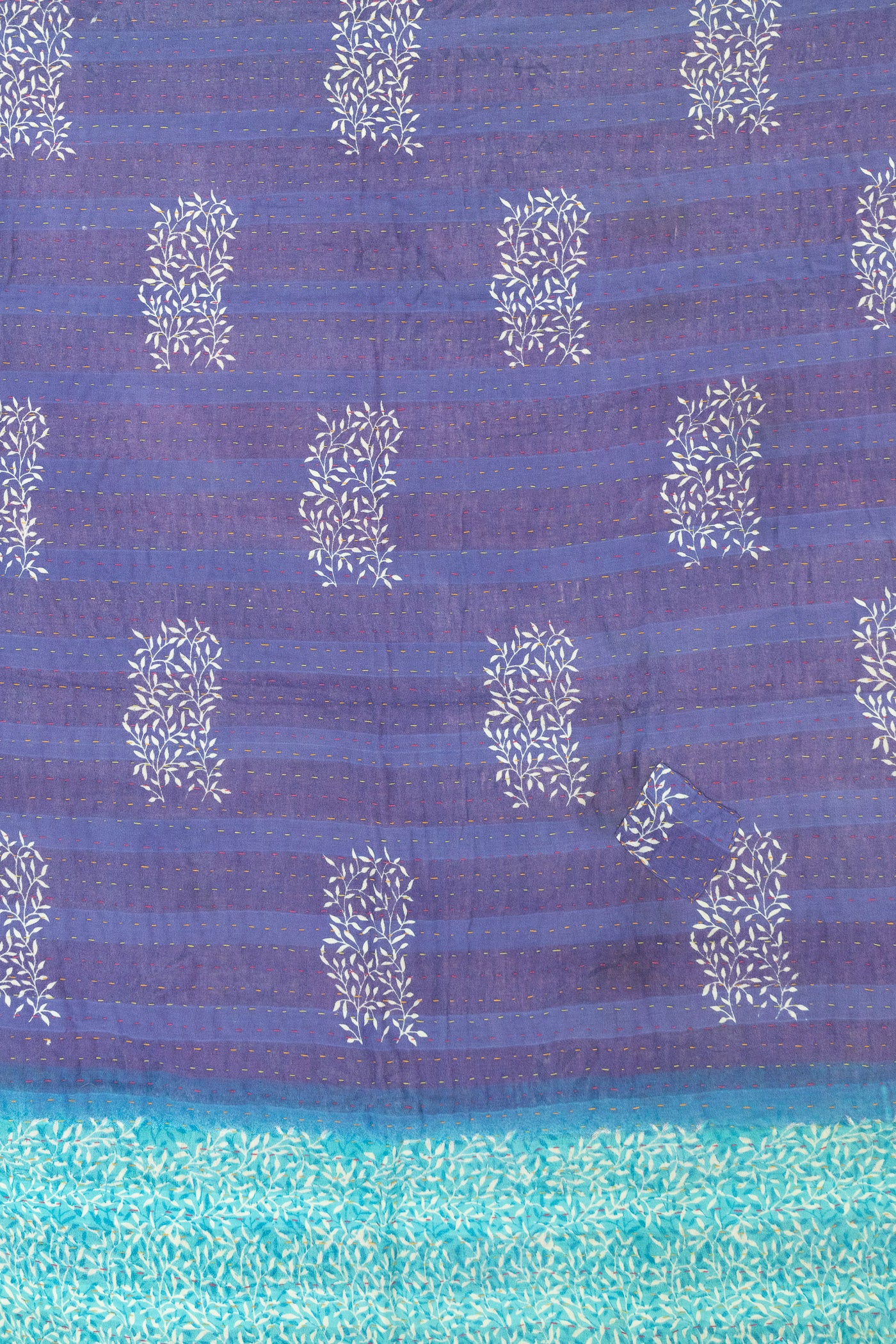 Heart No. 5 Kantha Baby Blanket