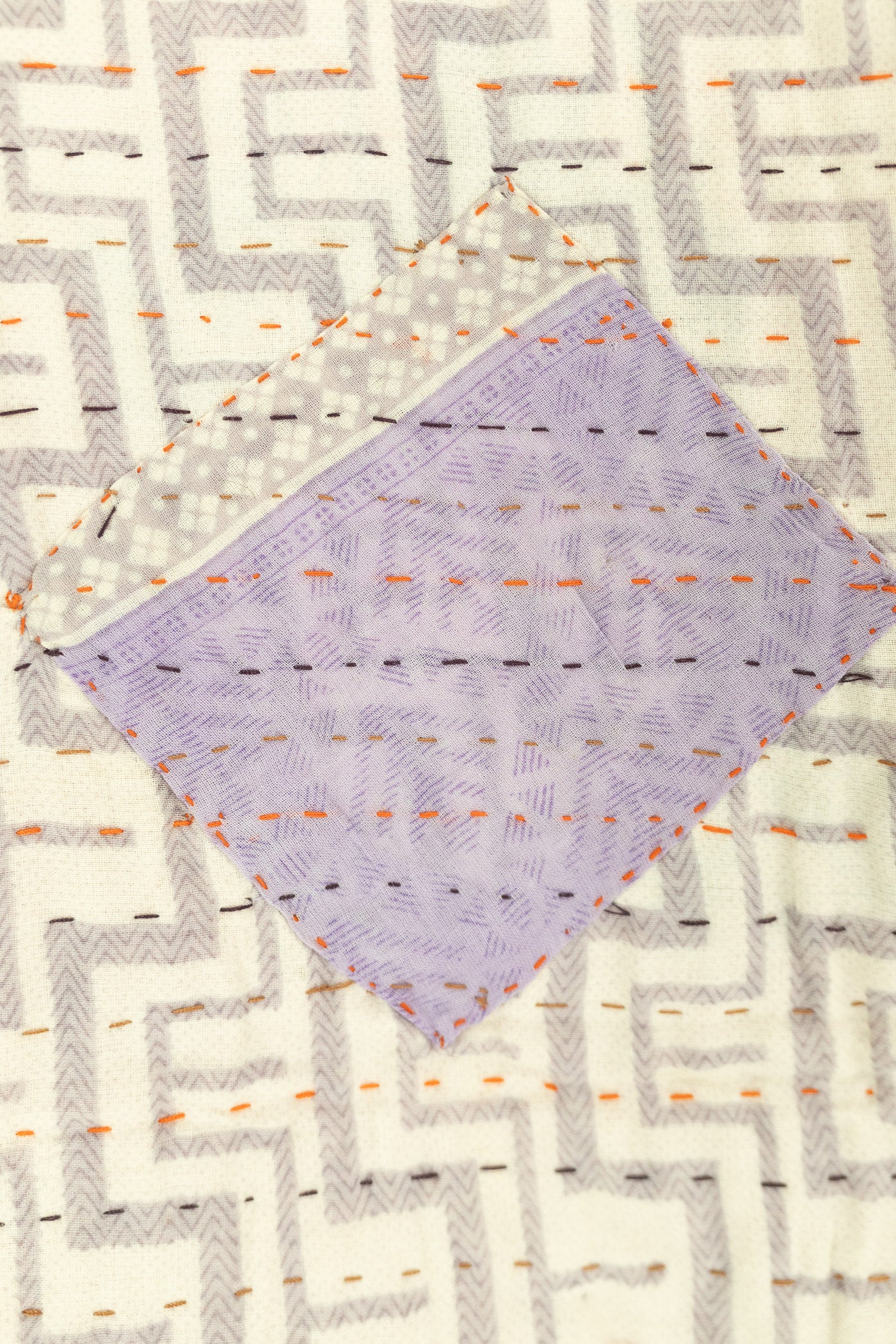 Miracle No. 1 Kantha Baby Blanket
