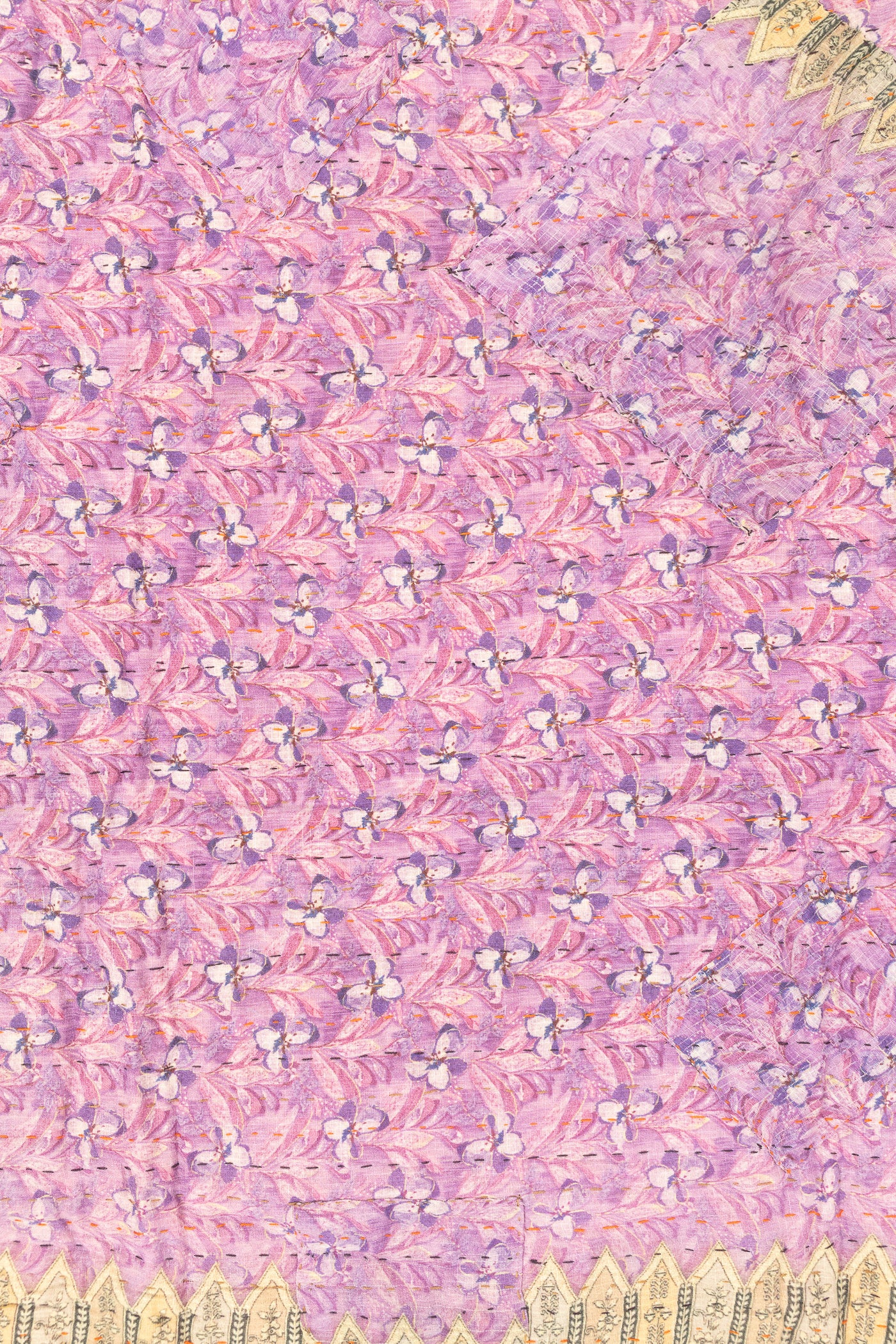 Miracle No. 1 Kantha Baby Blanket