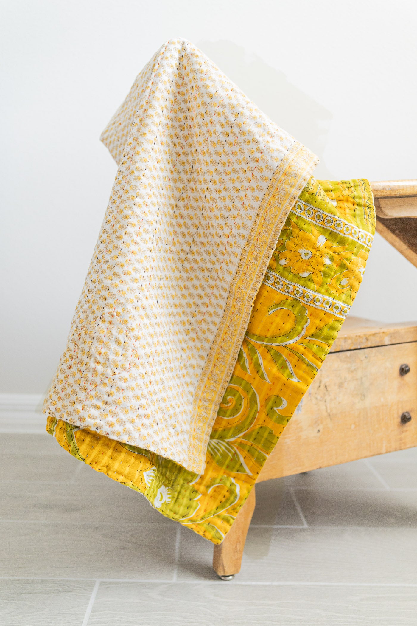Babe No. 1 Kantha Baby Blanket