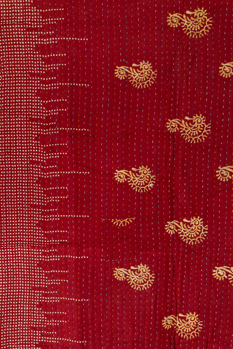 Kind Large Kantha Throw
