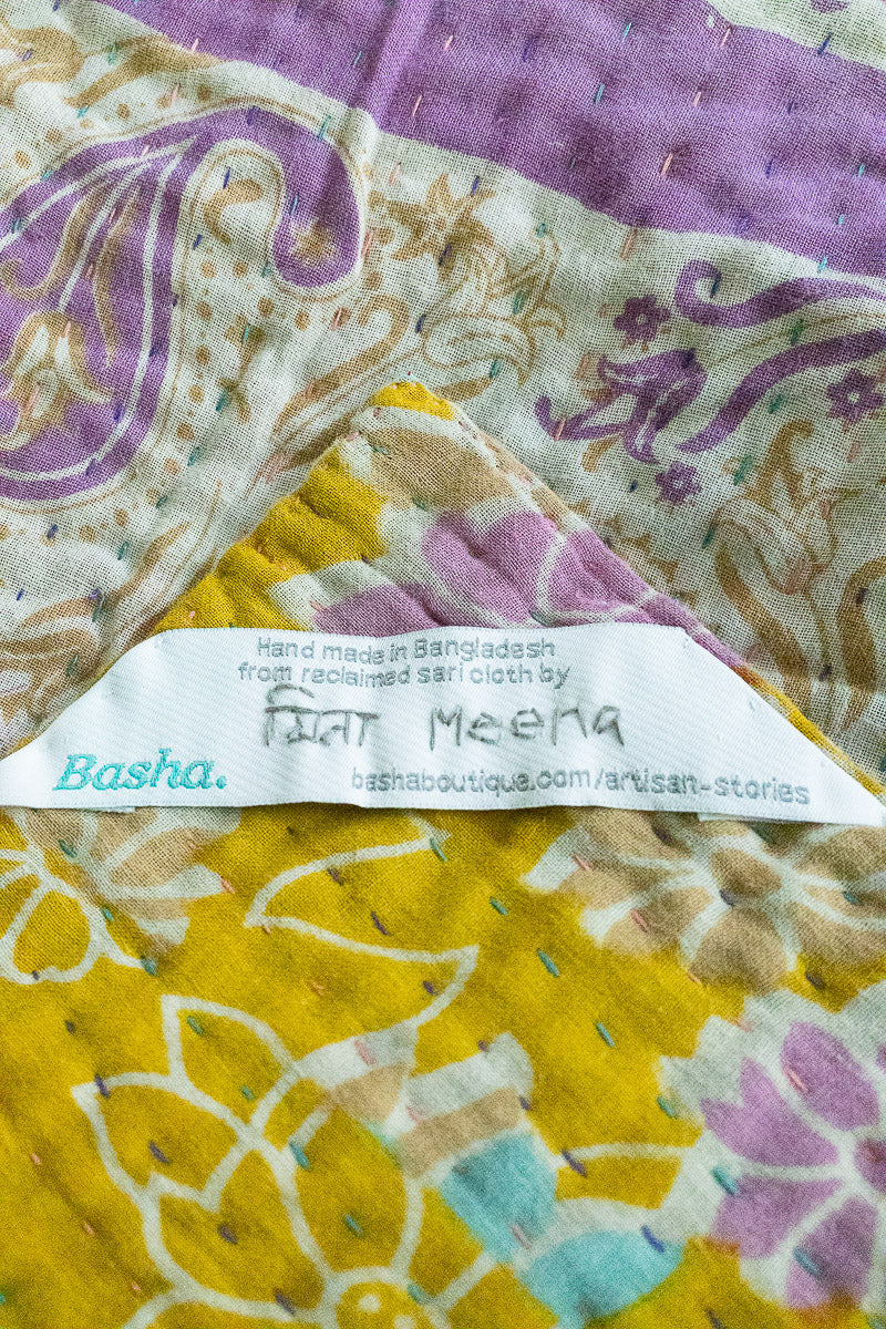 Kind No. 1 Kantha Baby Blanket