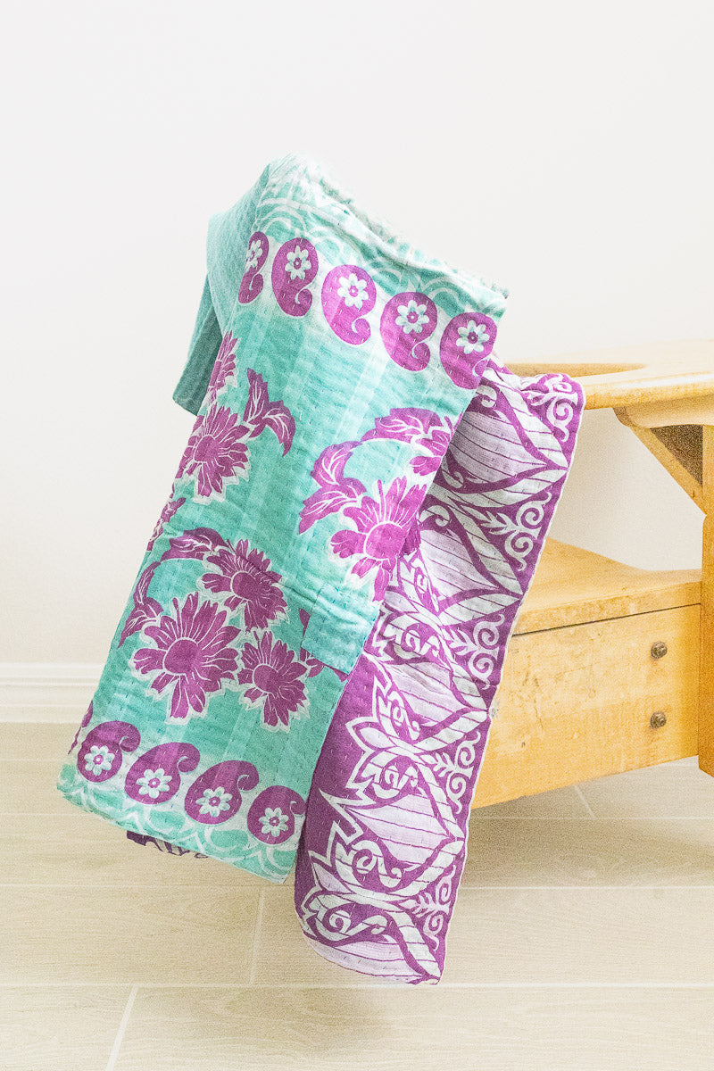 Kind No. 2 Kantha Baby Blanket