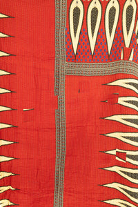Kindle Large Kantha Throw Blanket