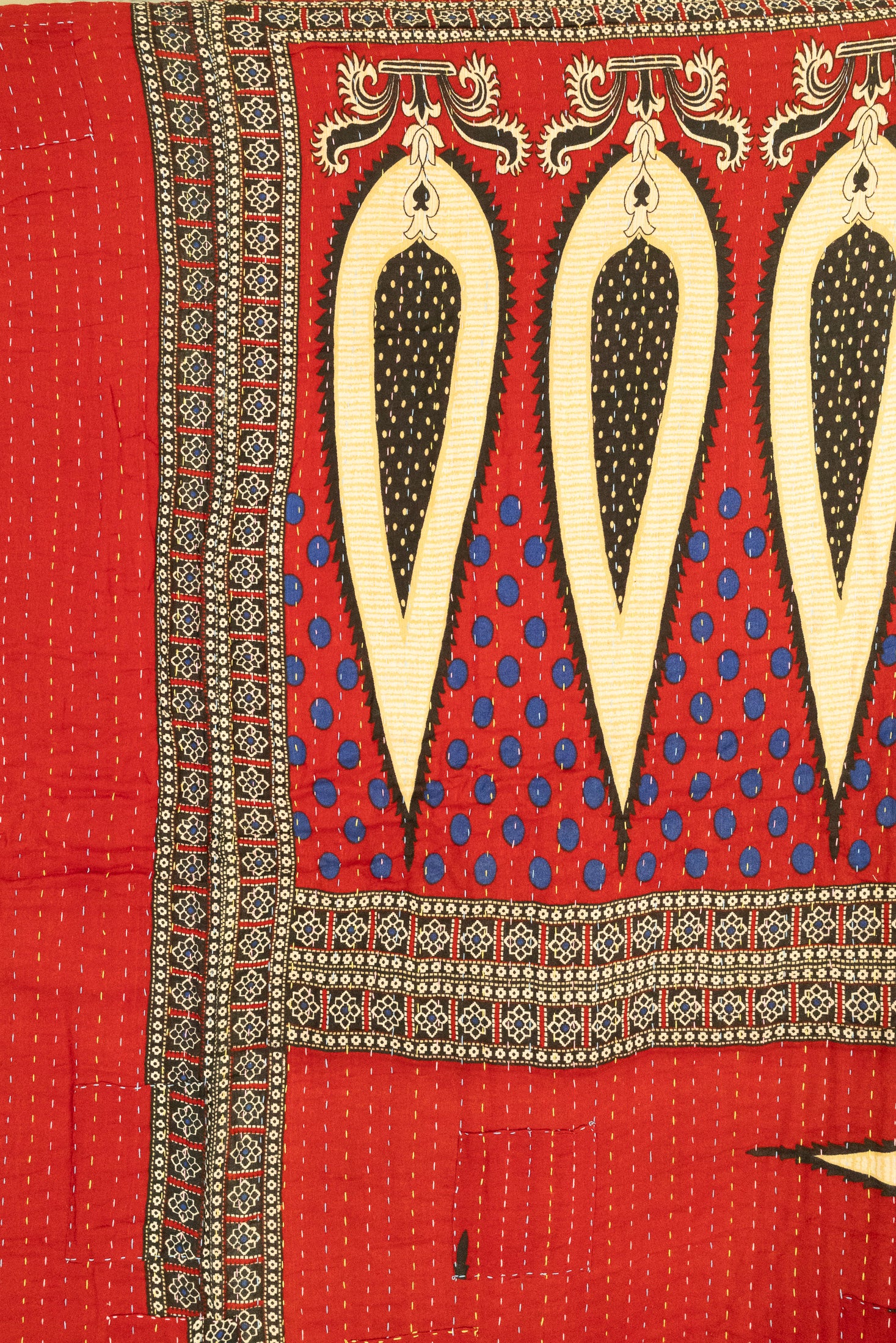 Kindle Large Kantha Throw Blanket