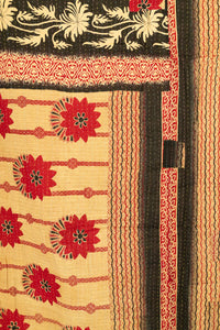 Kindle Large Kantha Throw Blanket