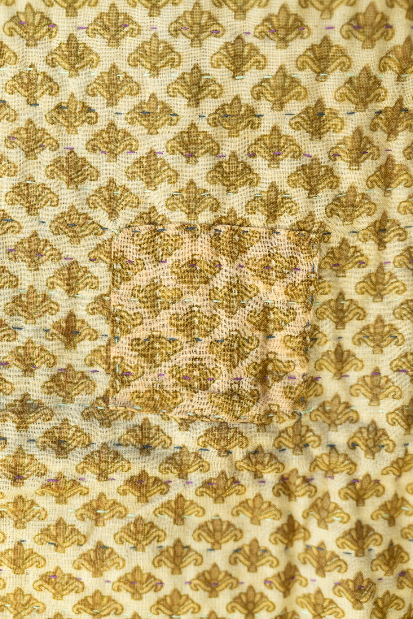 Kind No. 4 Kantha Baby Blanket