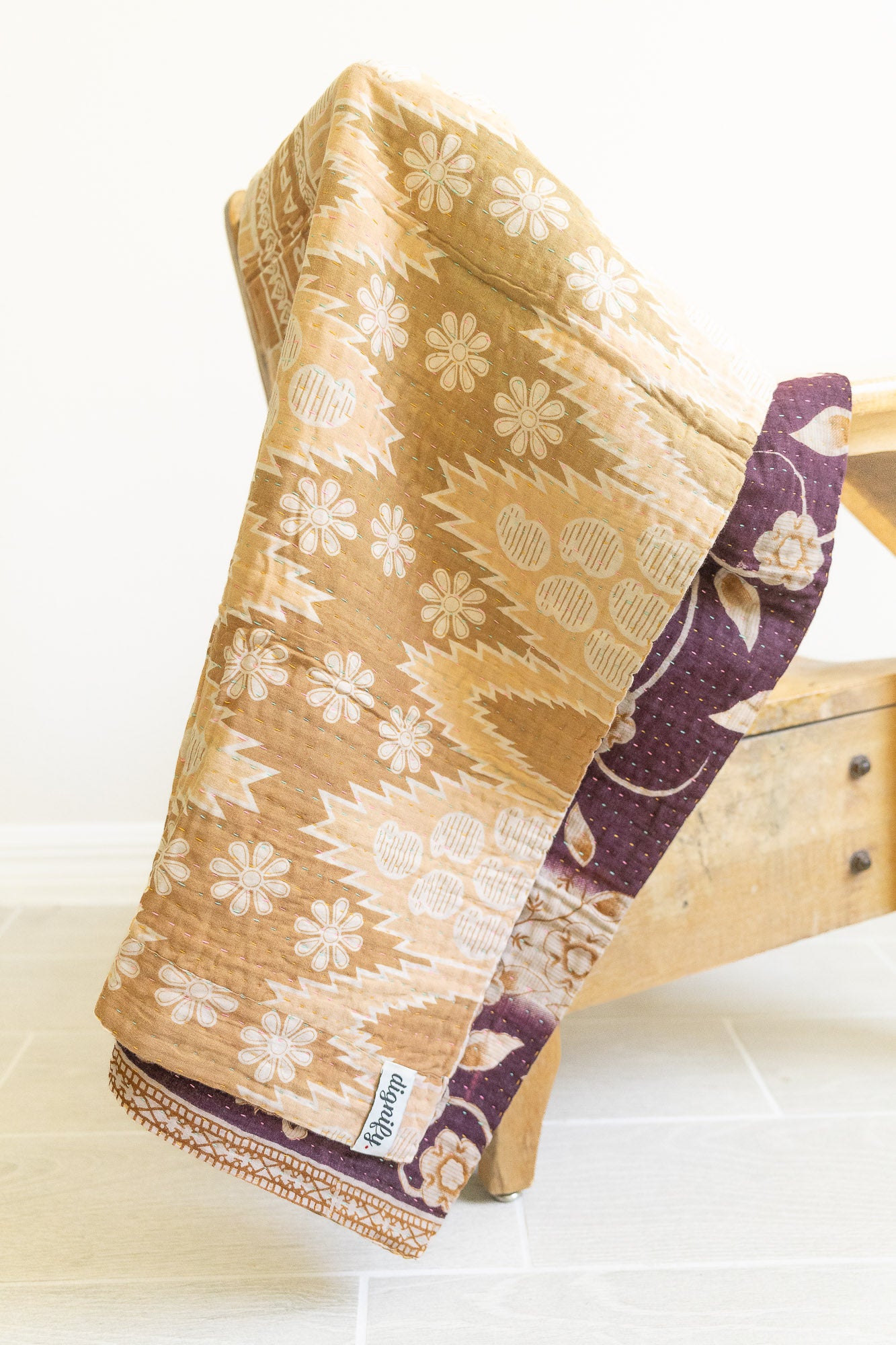 Kind No. 4 Kantha Baby Blanket