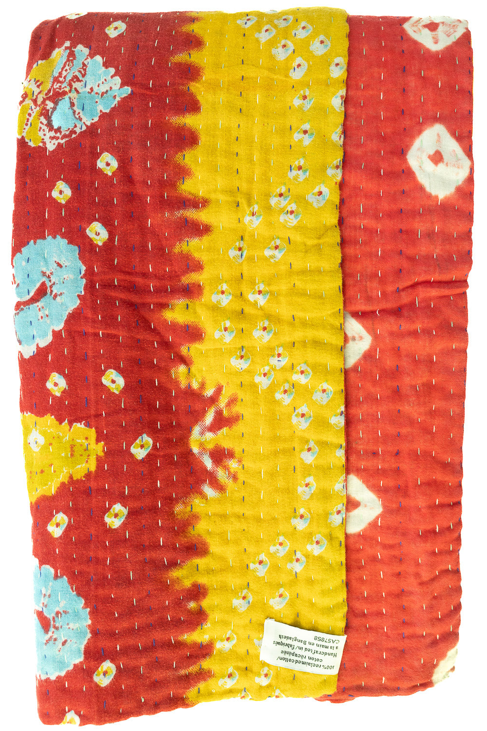 Kantha Throw Bed Quilt