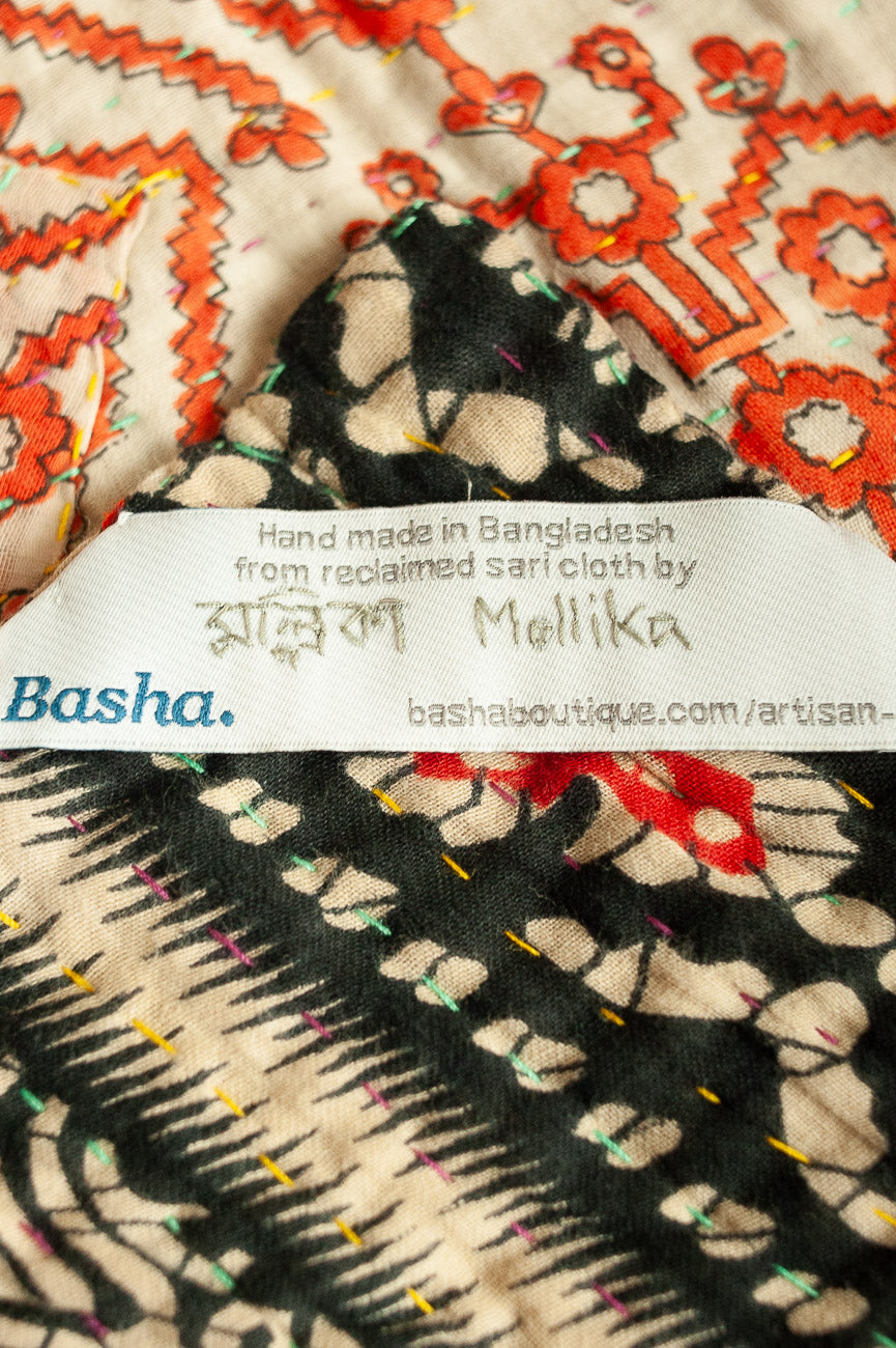 Kinship Large Kantha Throw