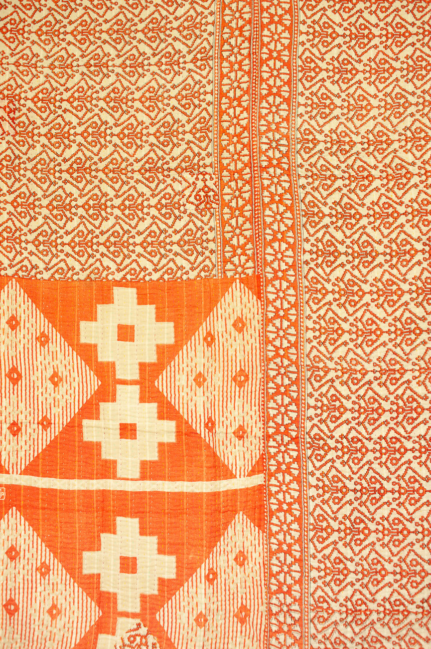 Kinship Large Kantha Throw