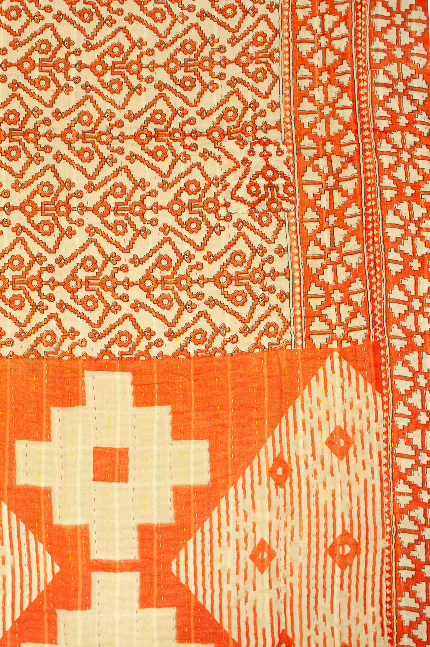 Kinship Large Kantha Throw