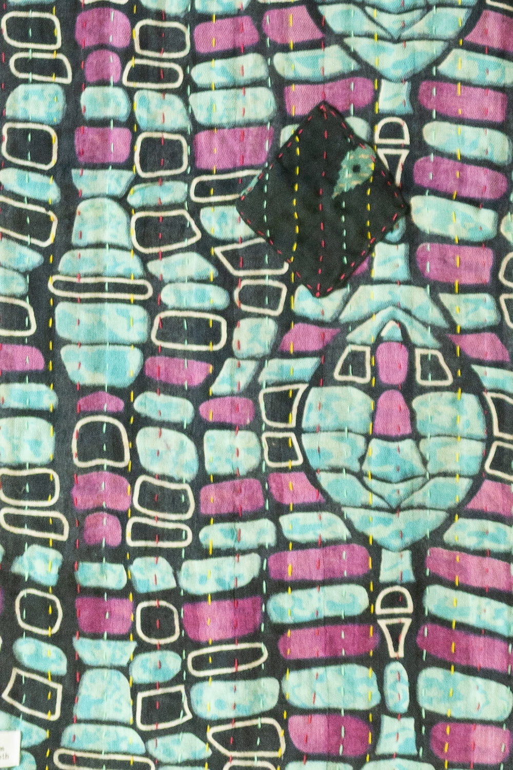 Kantha Table Runner Cotton L3