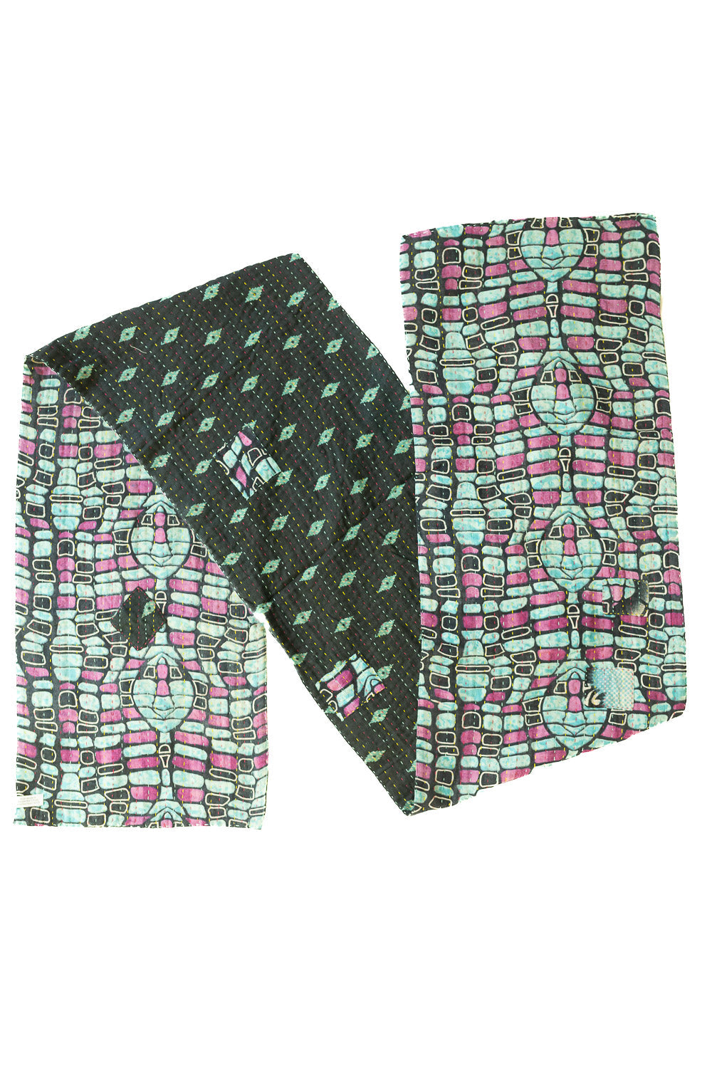 Kantha Table Runner Cotton L3