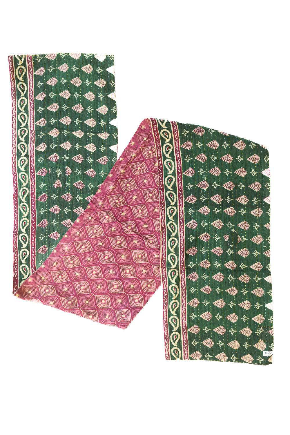 Kantha Table Runner Cotton L4