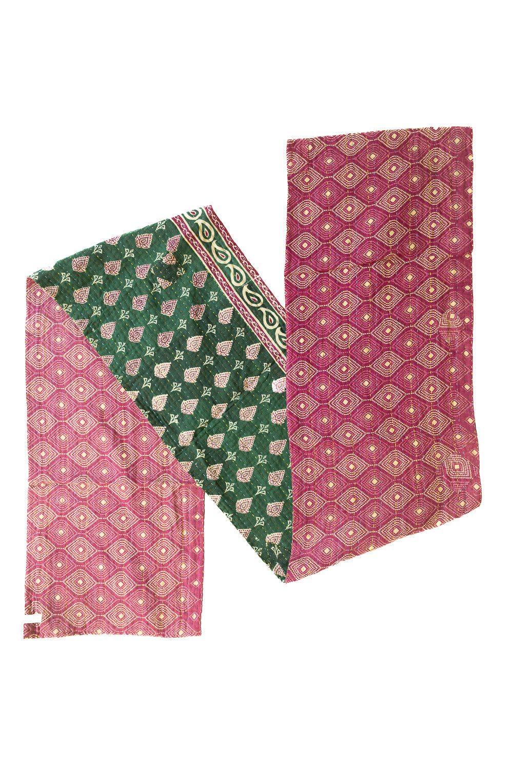 Kantha Table Runner Cotton L4