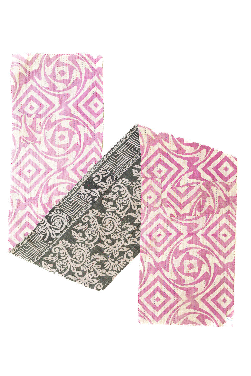 Kantha Table Runner Cotton L6