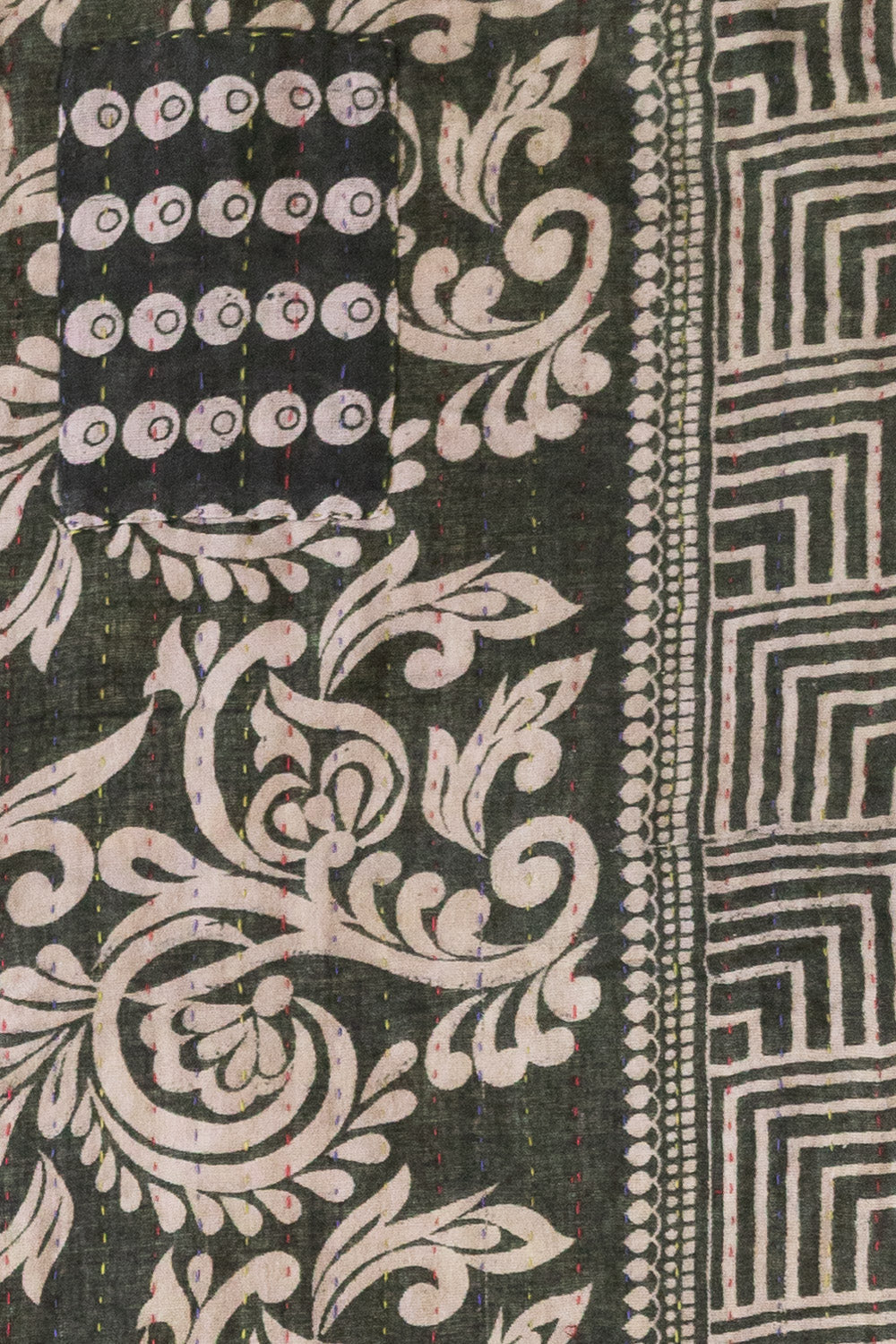 Kantha Table Runner Cotton L6