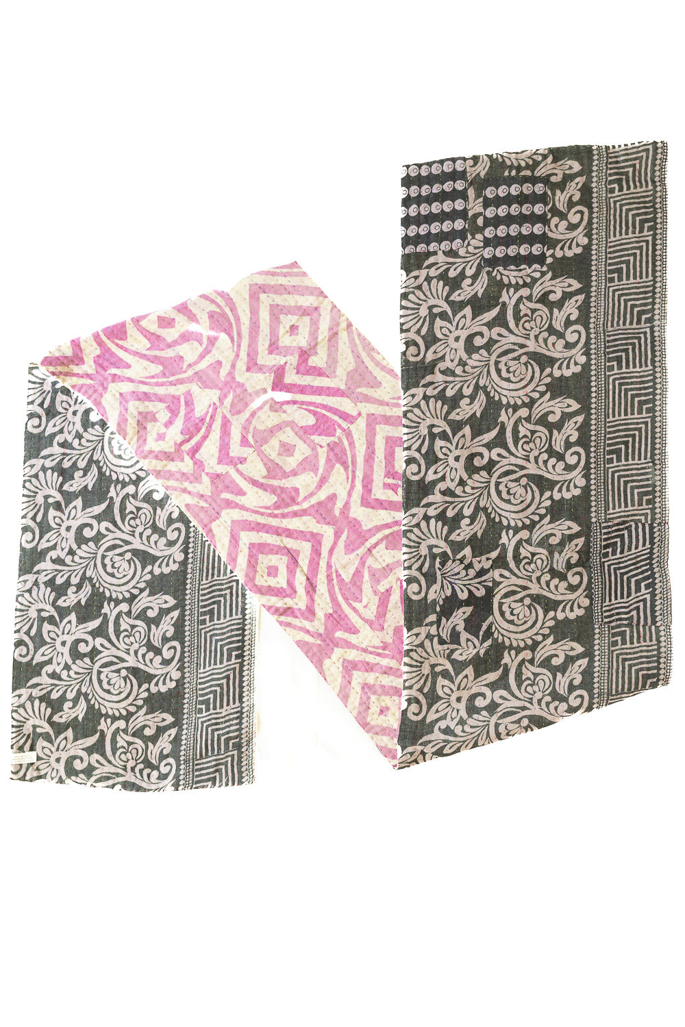 Kantha Table Runner Cotton L6