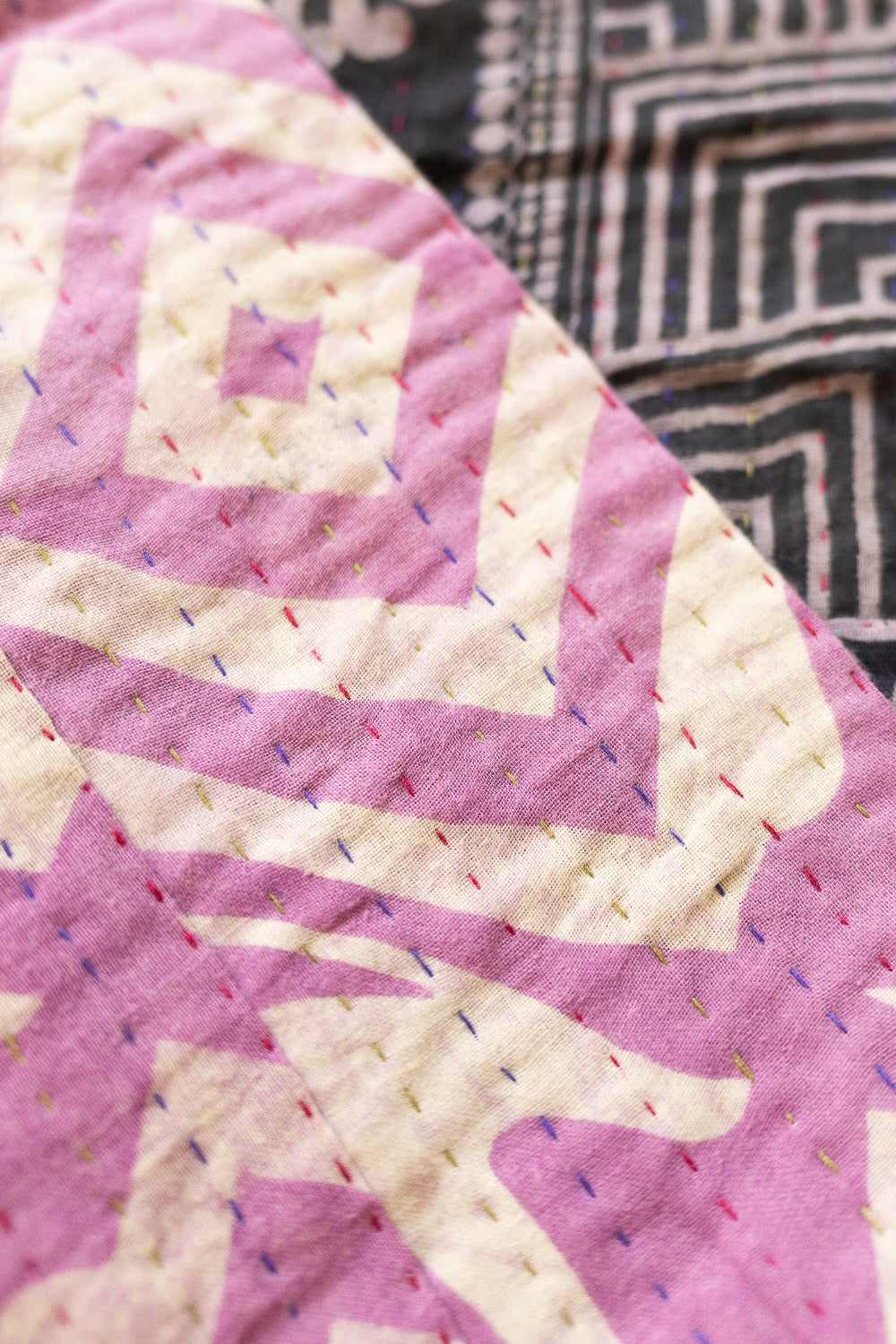 Kantha Table Runner Cotton L6