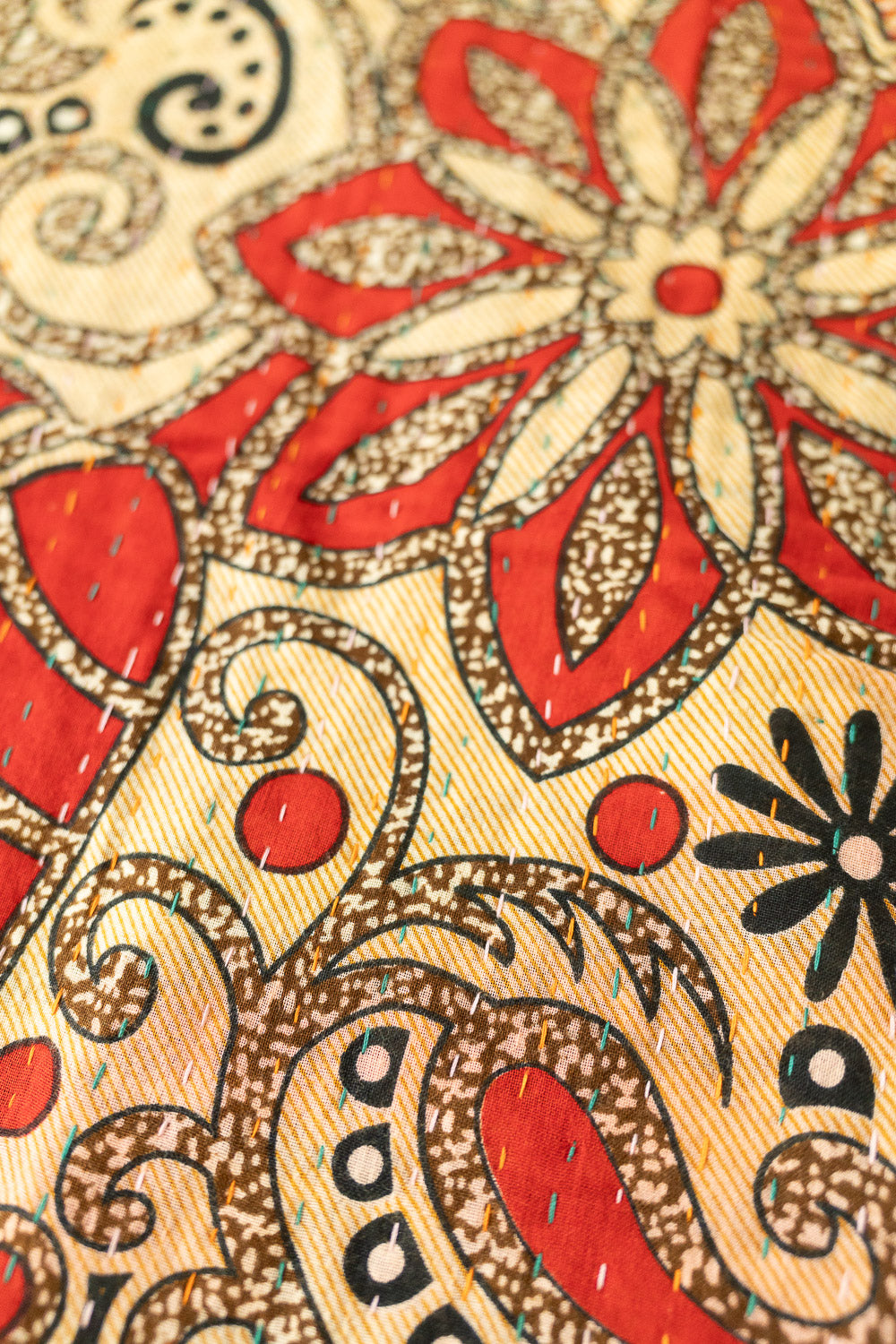 Kantha Table Runner Cotton L7