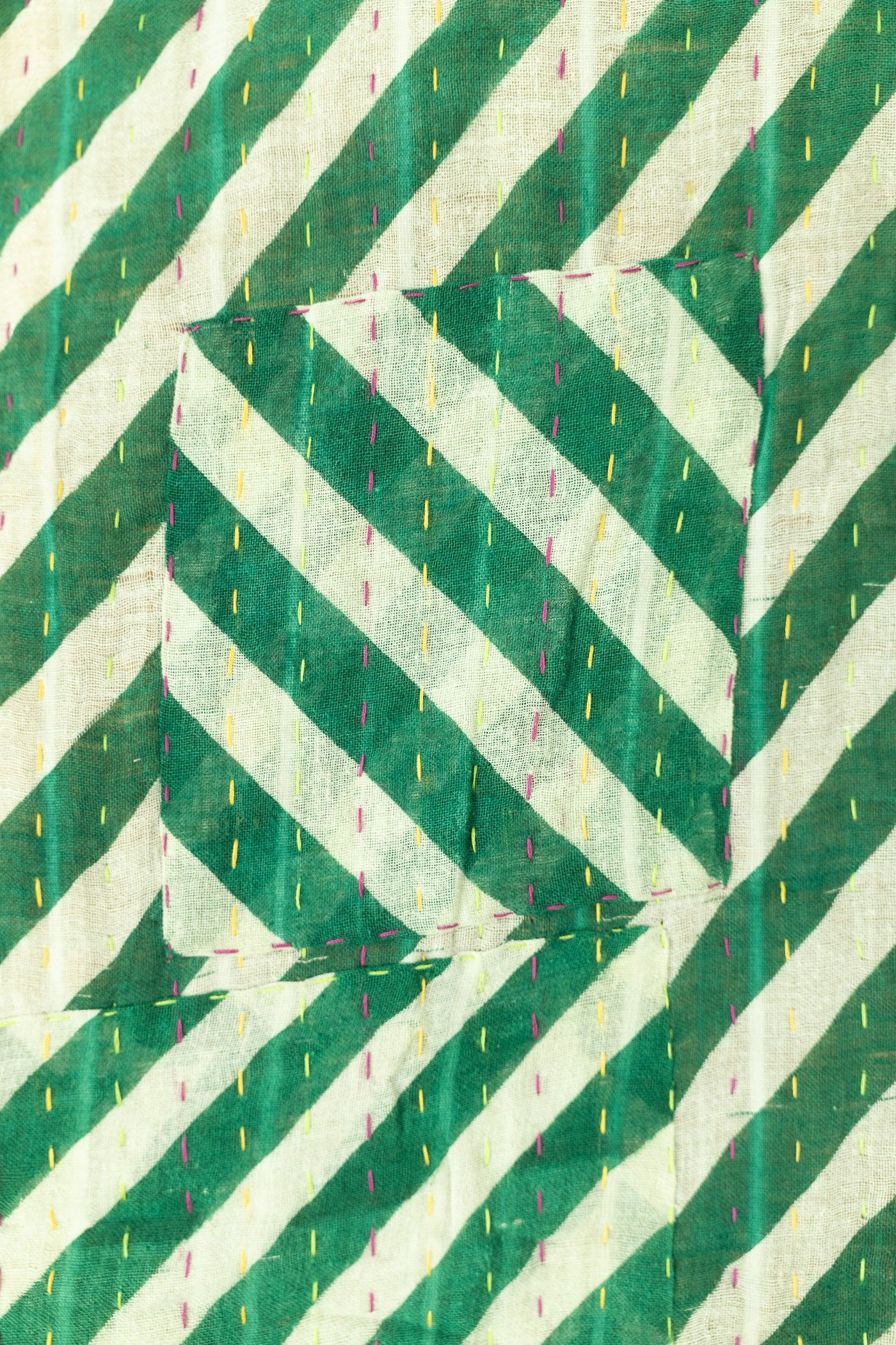 Assured Large Kantha Throw Blanket