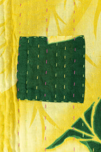 Assured Large Kantha Throw Blanket