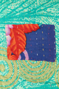Awake Large Kantha Throw Blanket