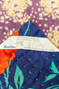 Awake Large Kantha Throw Blanket
